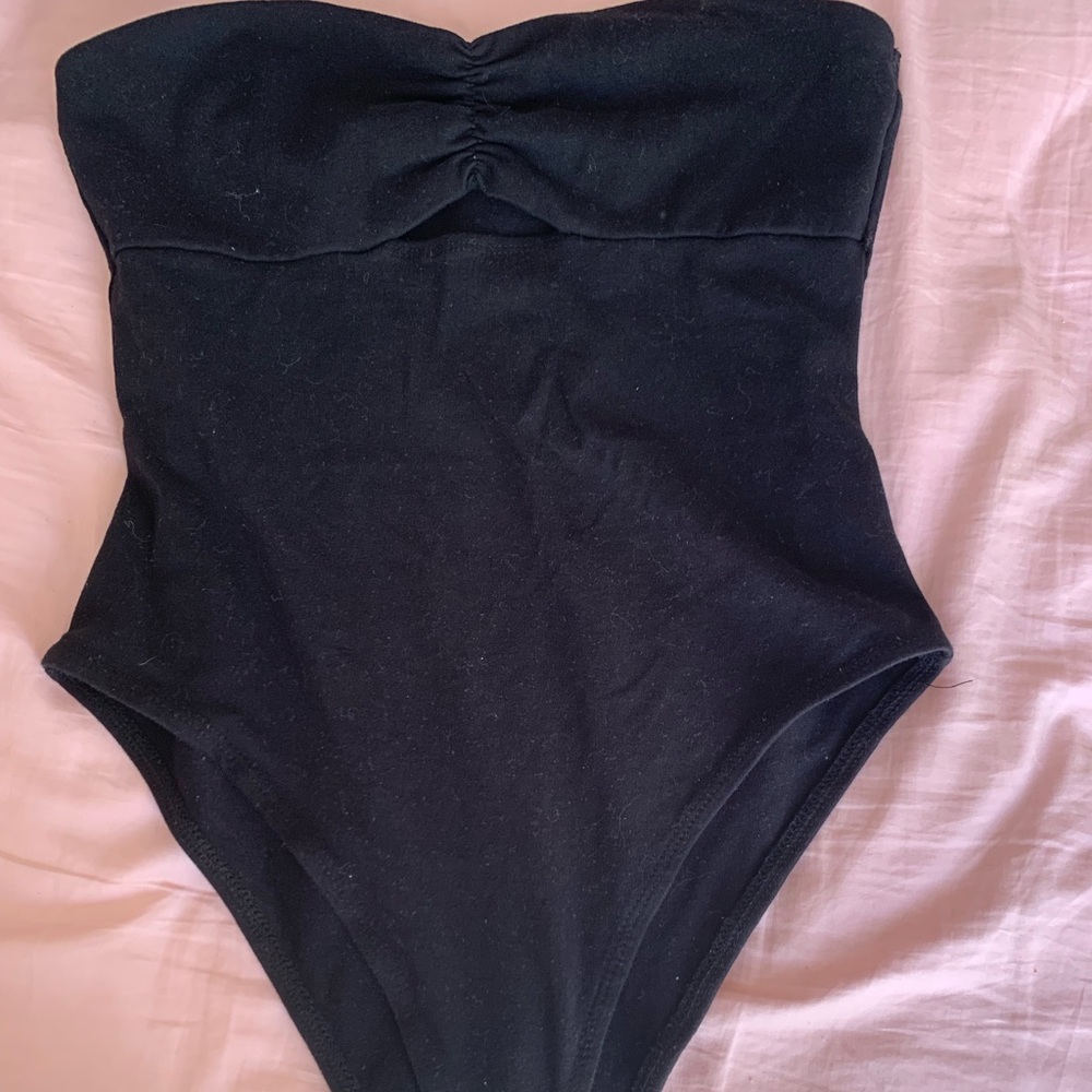 black bodysuit